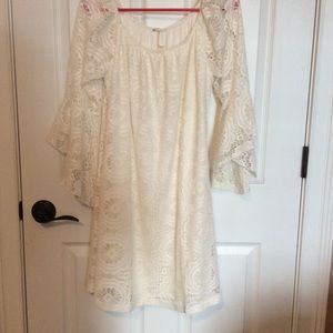 Ivory Lace Tunic (L)
